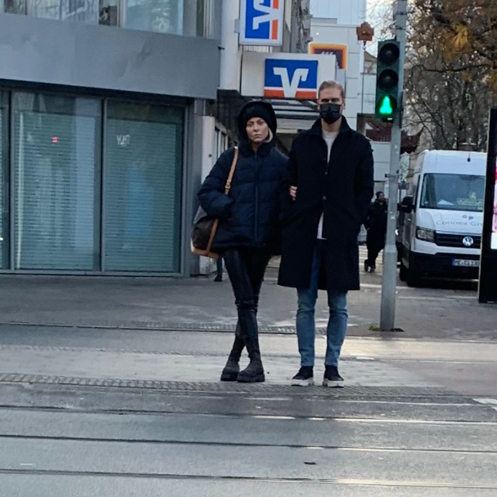 Valentina Pahde und Rúrik Gíslason im November 2021 in Düsseldorf