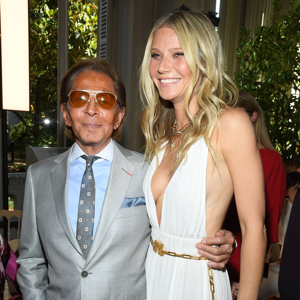 Valentino Garavani und Gwyneth Paltrow bei der Valentino Haute Couture Show während der Paris Fashion Week 2019