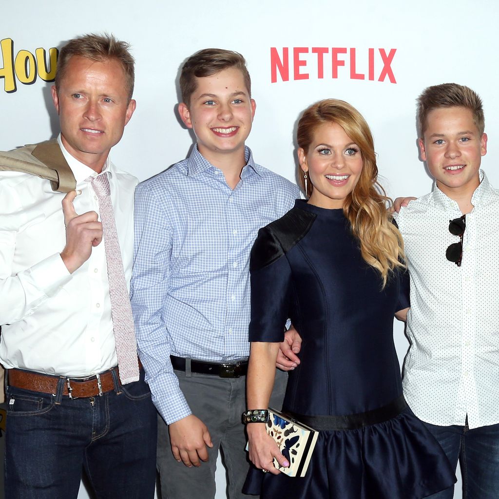 Valeri Bure, Lev Bure, Candace Cameron-Bure, Maksim Bure, Natasha Bure 2016 in L.A.