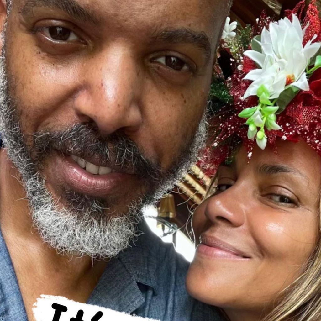 Van Hunt und Halle Berry im Januar 2022