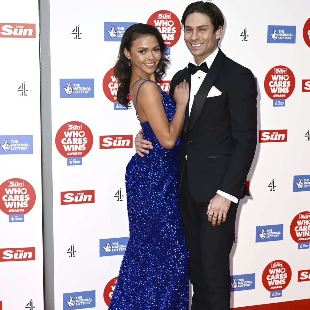 Vanessa Bauer und Joey Essex, Ex-"Dancing on Ice"-UK-Teilnehmer