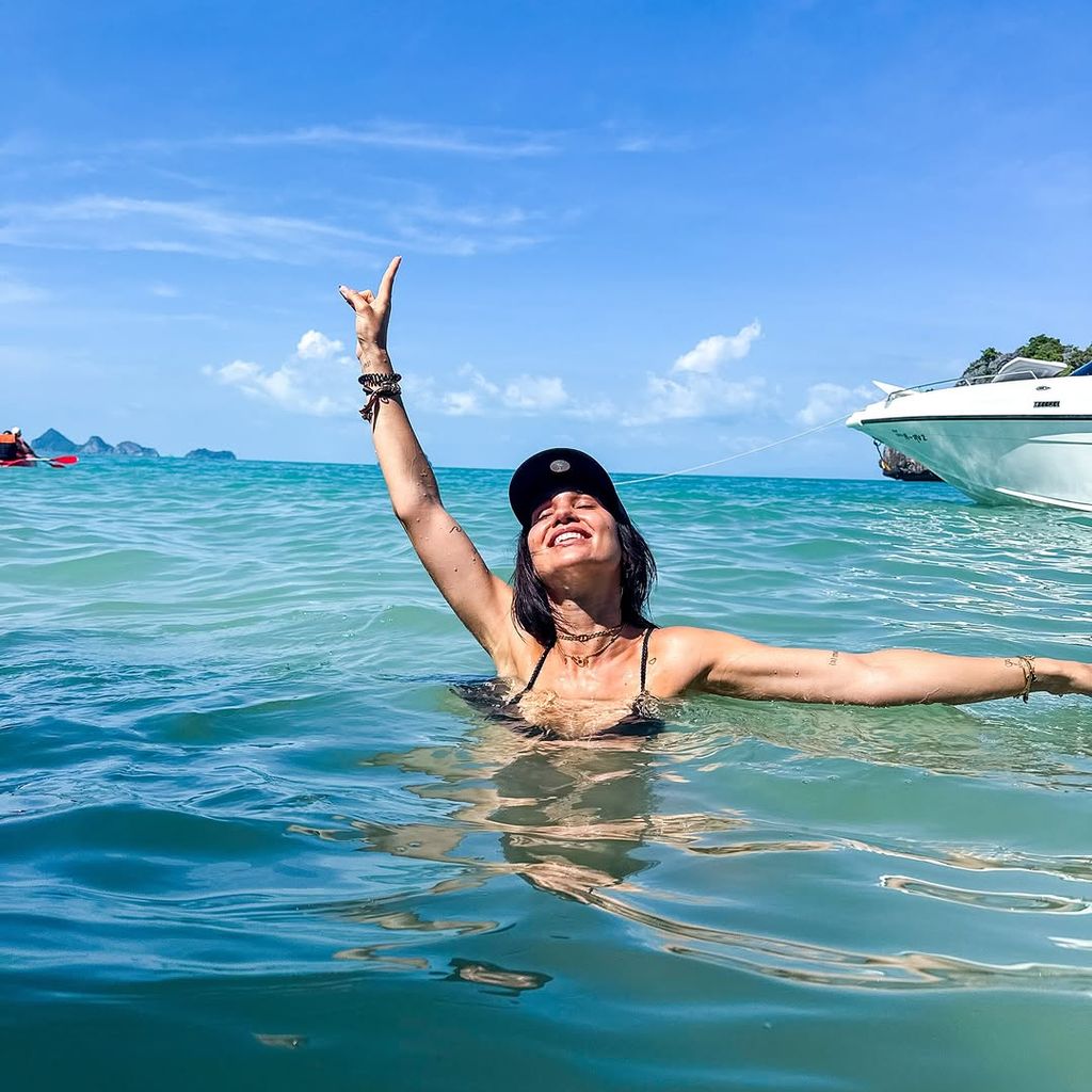 "Princess Charming"-Bekanntheit Vanessa Borck im Urlaub, März 2025
