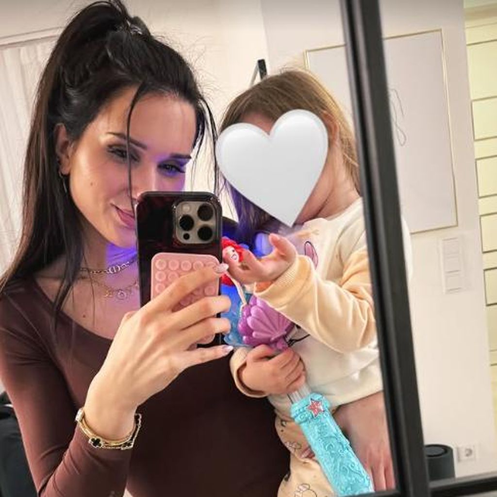 Vanessa Borck mit ihrer Tochter Livi