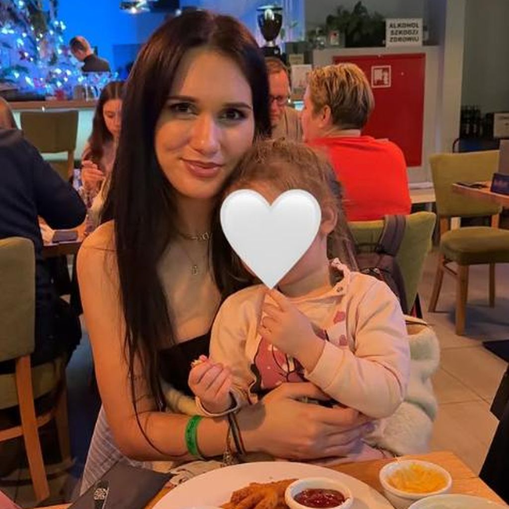 Vanessa Borck mit ihrer Tochter Olivia