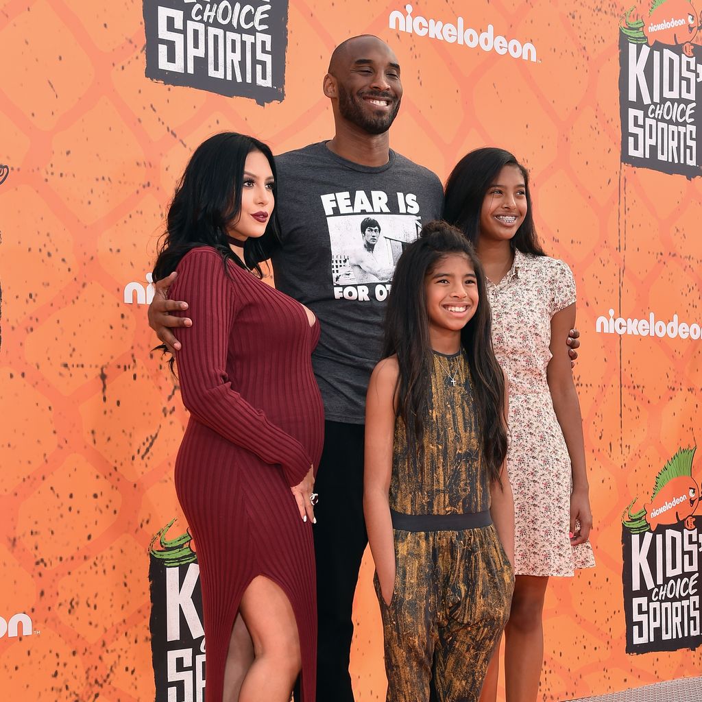 Vanessa Bryant, Kobe Bryant, Gianna Bryant und Natalia Bryant, Juli 2016