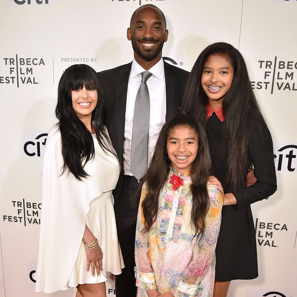 Vanessa, Kobe, Gianna und Natalia Bryant beim Tribeca Film Festival in NYC im April 2017