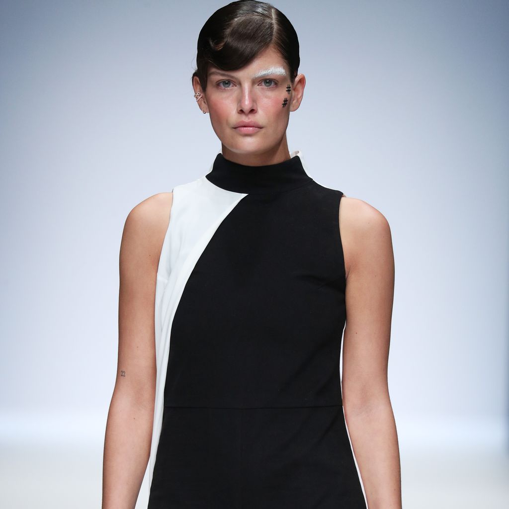 Vanessa Fuchs auf der Berliner Fashion Week in Juli 2019