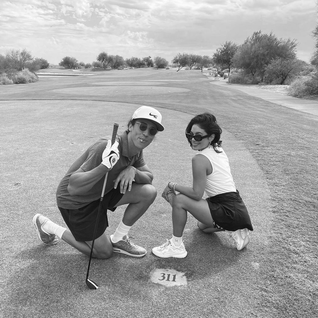 Cole Tucker und Vanessa Hudgens, 2021