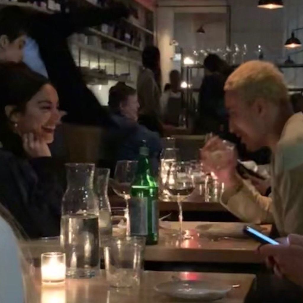 Vanessa Hudgens und Kyle Kuzma bei einem Dinner in Brooklyn