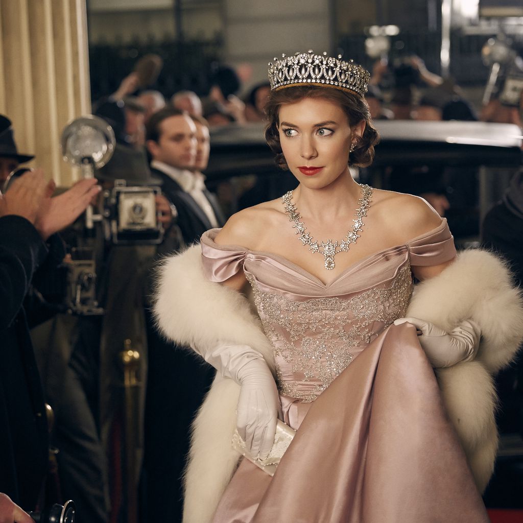Vanessa Kirby in "The Crown"