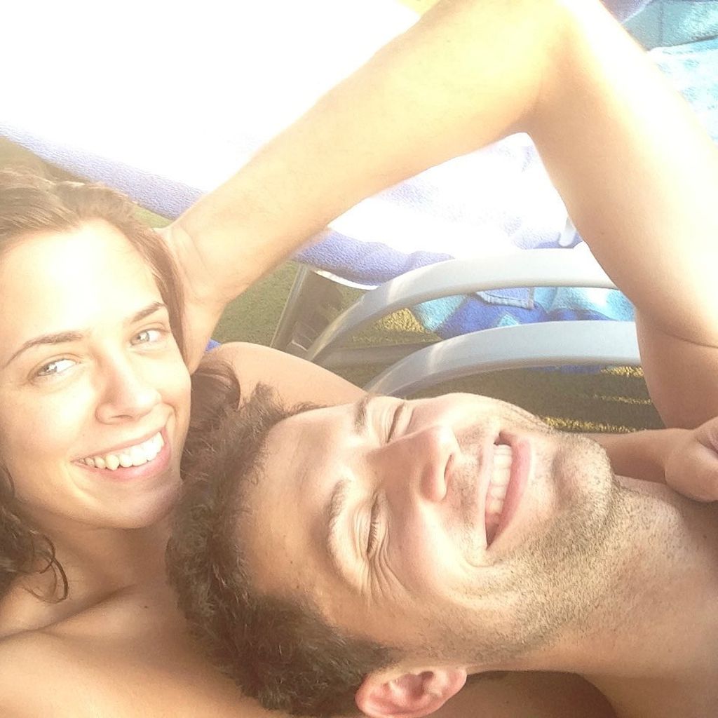 Vanessa Mai mit ihrem Mann Andreas Ferber