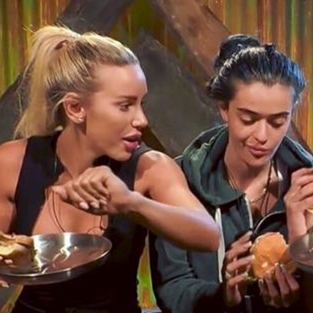 Vanessa Mariposa, Elsa Latifaj und Anita Latifi bei "Das große Promi-Büßen"