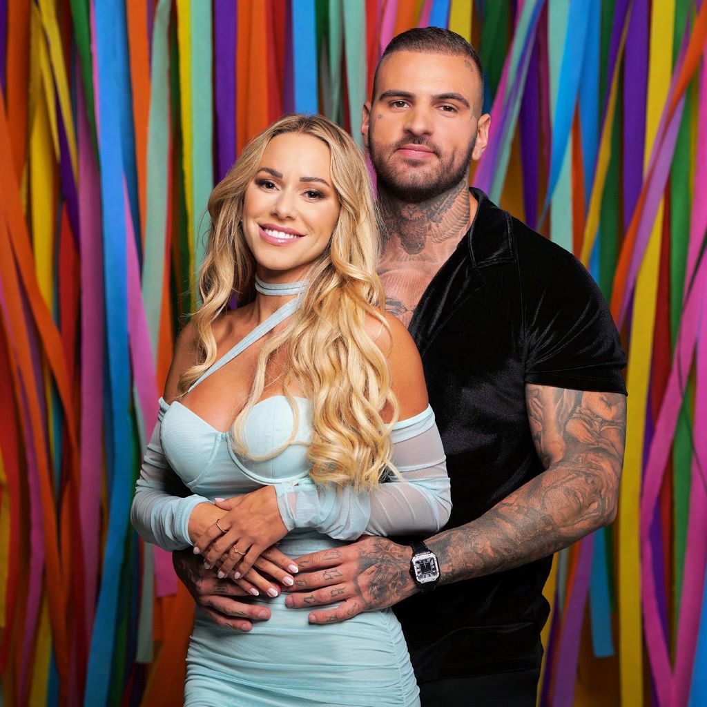 Vanessa Mariposa und Diogo Sangre bei "Das Sommerhaus der Stars" 2022