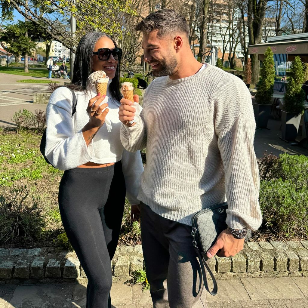 Vanessa Nwattu und Aleksandar Petrovic im Mai 2024