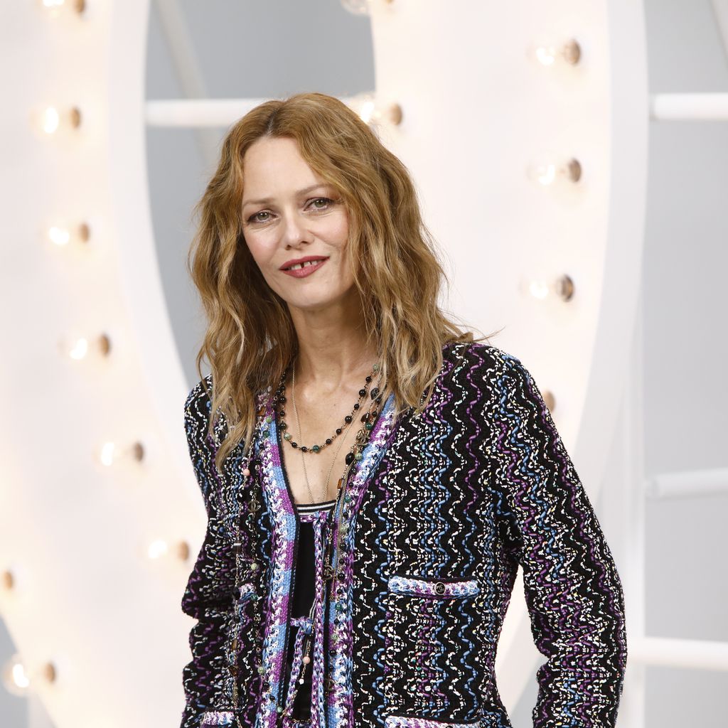 Vanessa Paradis auf der Fashion Week in Paris