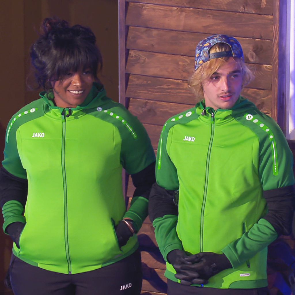 Vanessa, Tim und Cedric beim "Big Brother"-Match