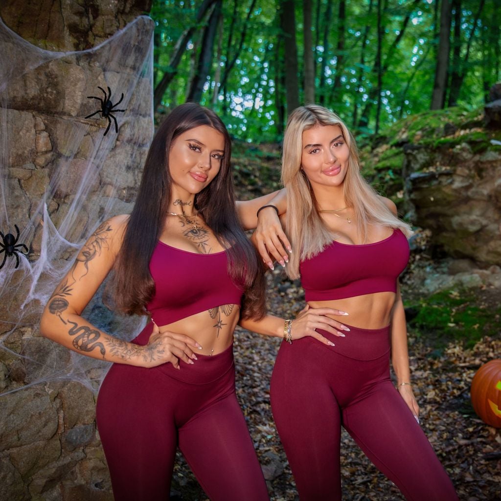 Vanessa und Jenny Grassl, "#CoupleChallenge – Halloween Edition"-Kandidatinnen
