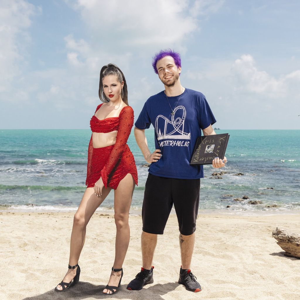Vanessa und Kris, "Beauty & The Nerd"-Team
