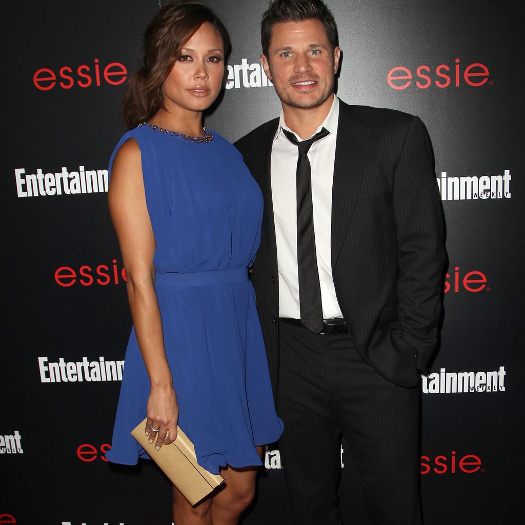 Vanessa und Nick Lachey auf der Entertainment Weekly SAG Awards Party in LA 2014