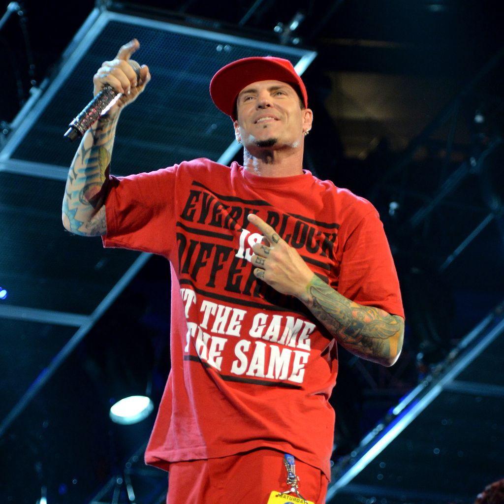 Vanilla Ice bei einem Auftritt in New Orleans