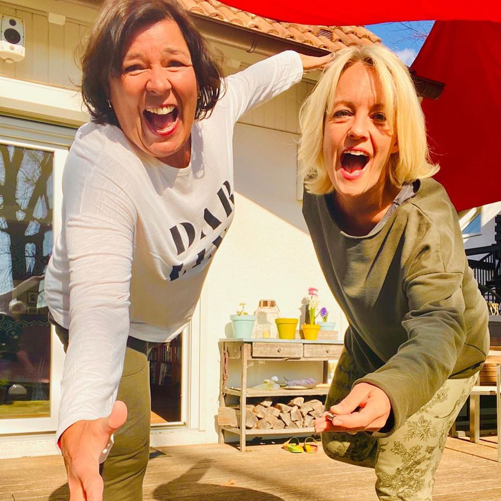 Vera und Obi Int-Veen im April 2020