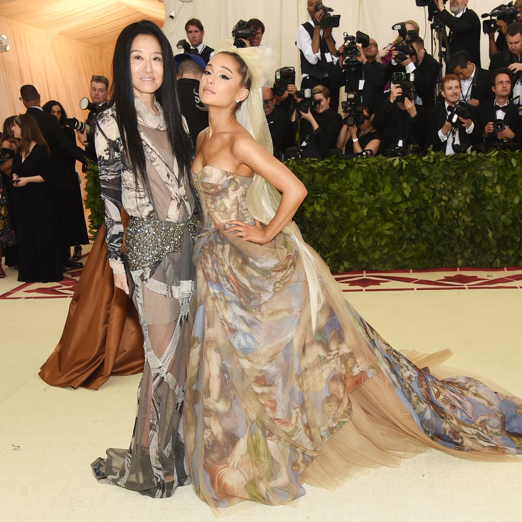 Vera Wang und Ariana Grande bei der Met Gala 2018