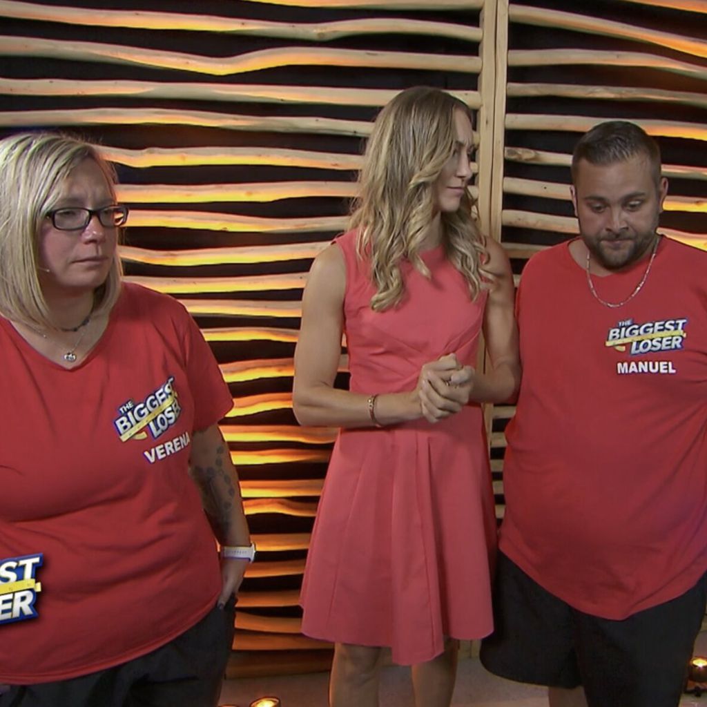 Verena, Christine Theiss und Manuel bei "The Biggest Loser"