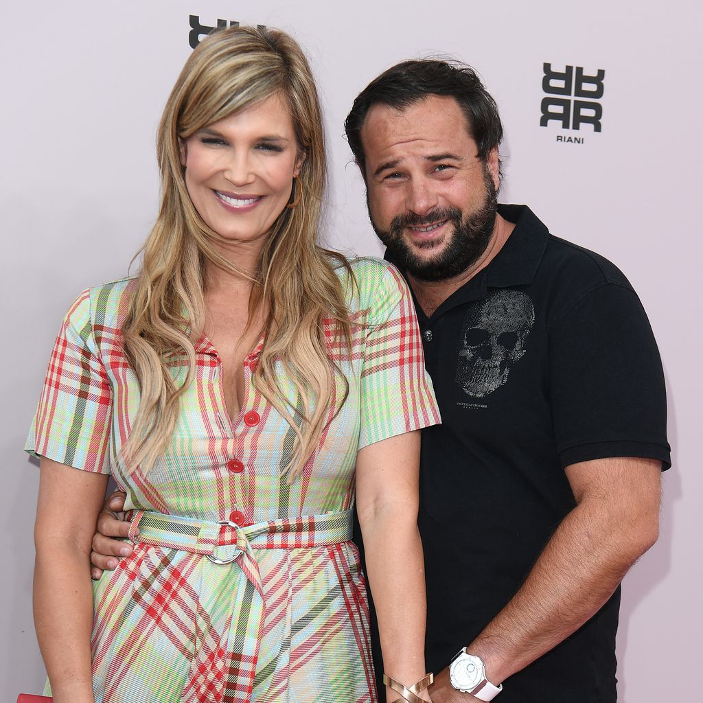 Verena Wriedt mit Ehemann Thomas Schubert auf der Berlin Fashion Week im Juli 2019