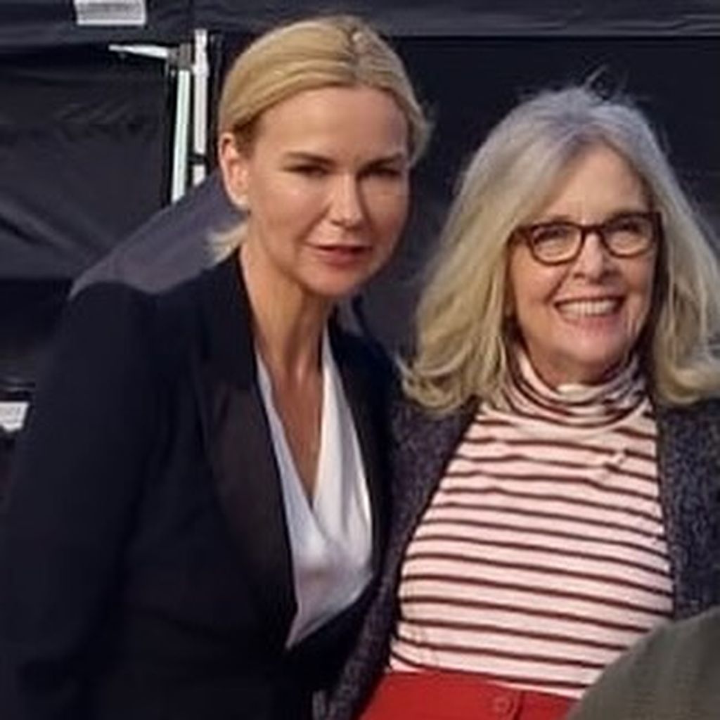 Veronica Ferres und Diane Keaton