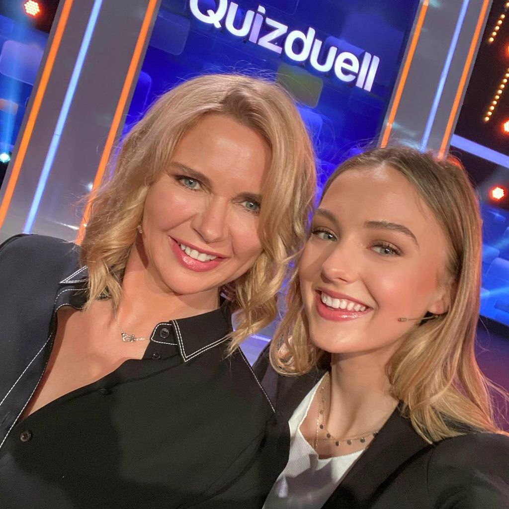 Veronica Ferres und Lilly Krug, 2020