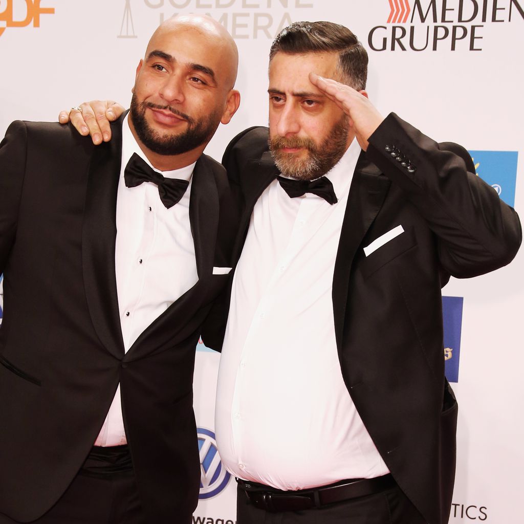 Veysel Gelin und Kida Khodr Ramadan bei der Goldenen Kamera 2019