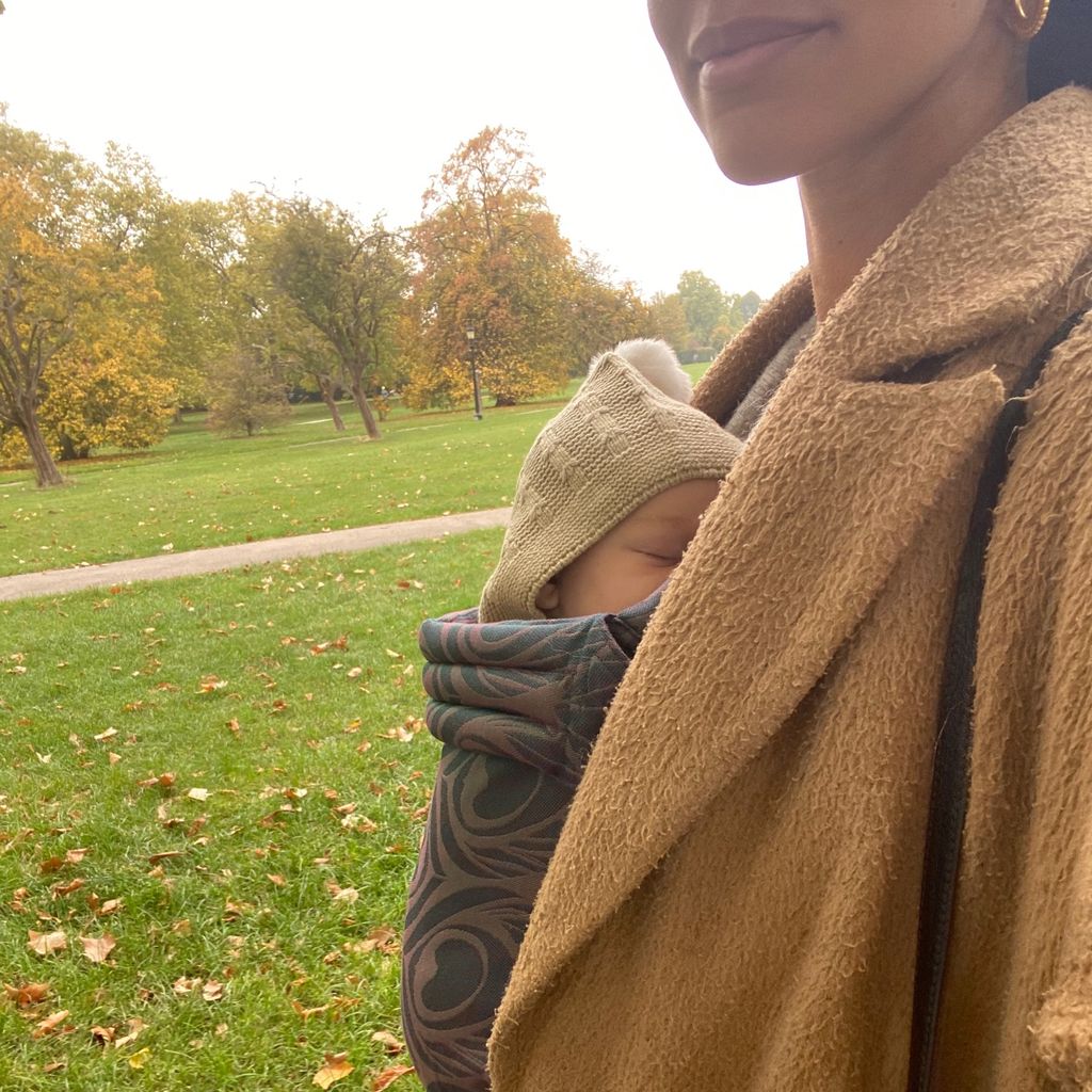 Vick Hope und ihr Sohn Micah, November 2025