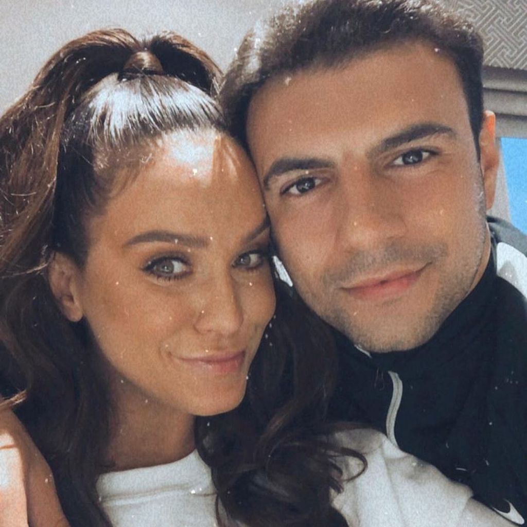 Vicky Pattison mit ihrem Freund Ercan Ramadan