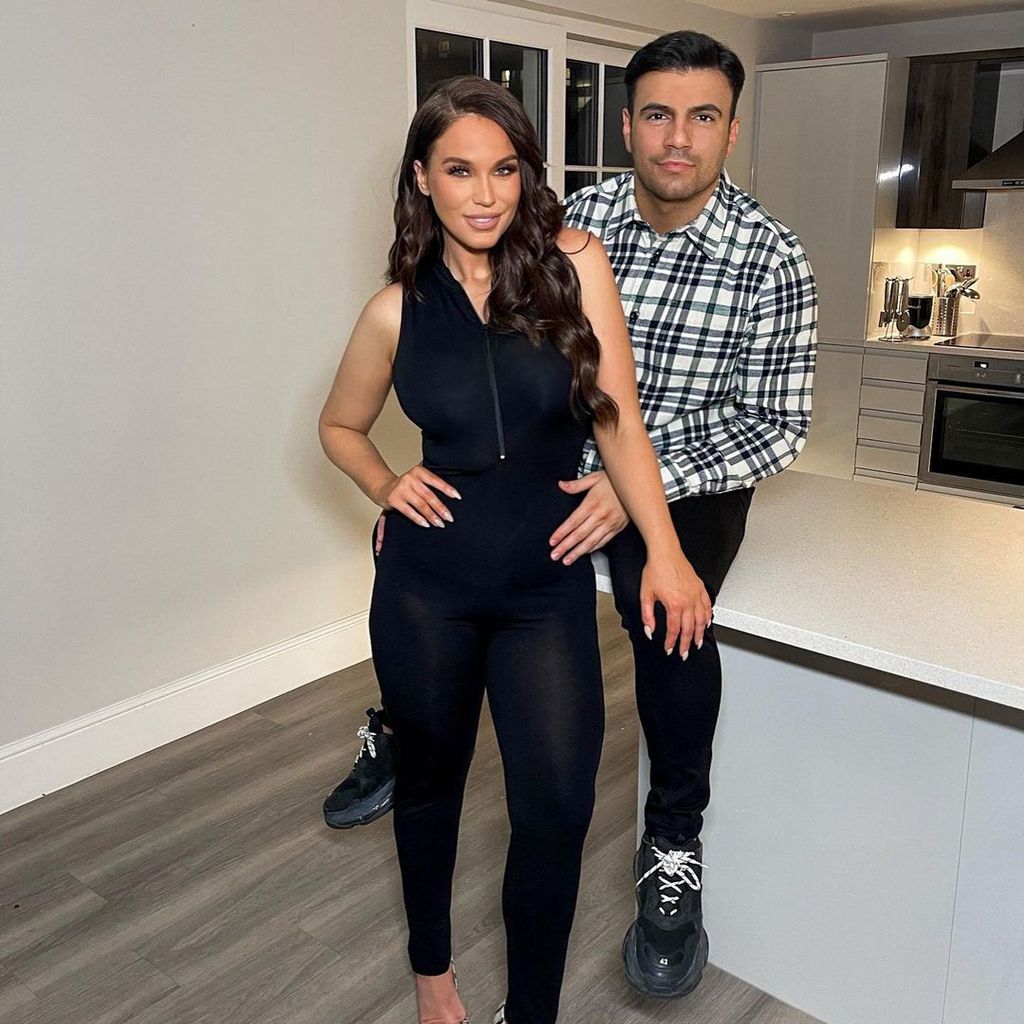Vicky Pattison mit ihrem Freund