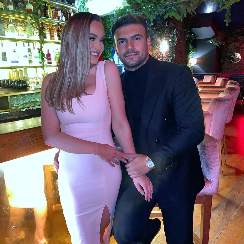 Vicky Pattison und Ercan Ramadan im Februar 2022