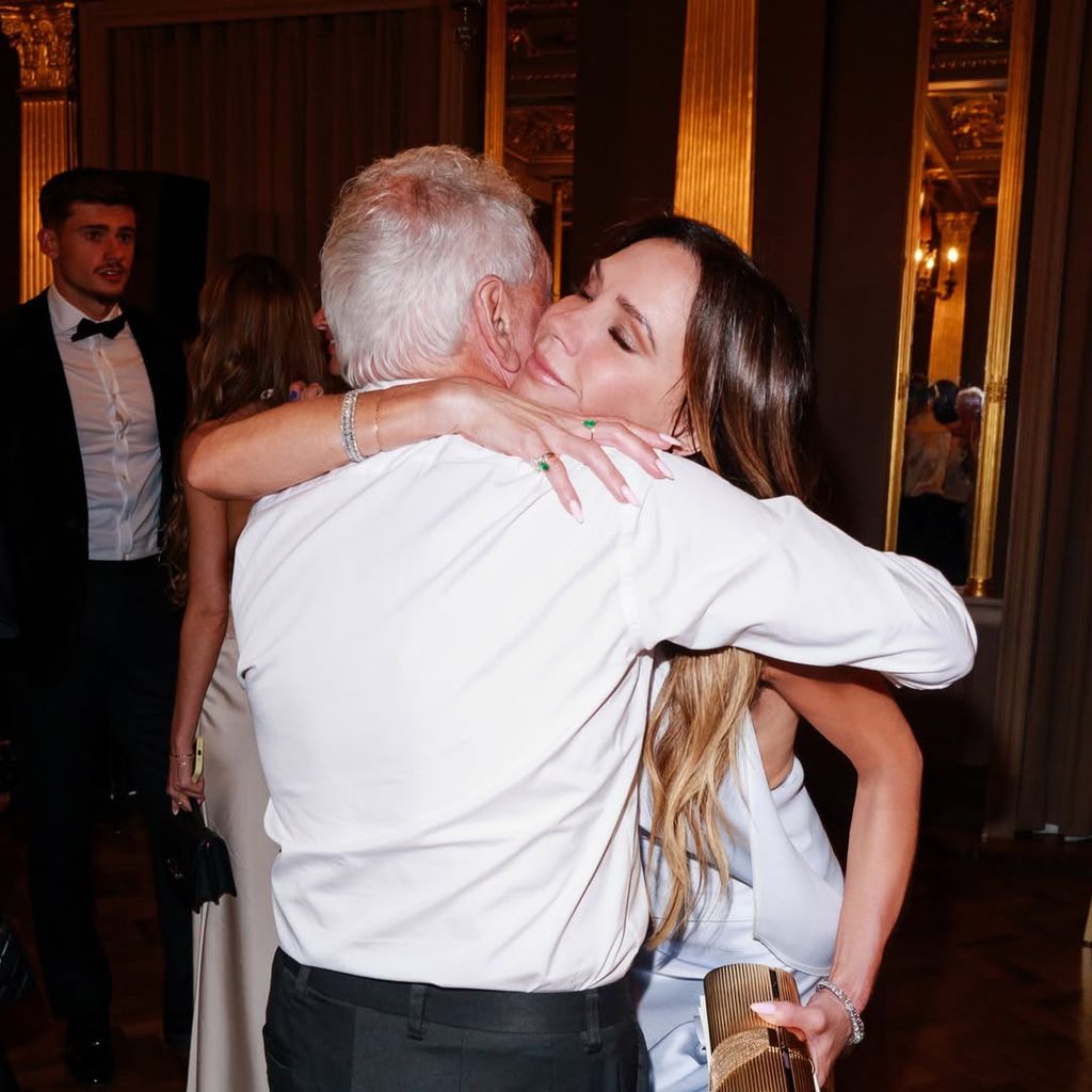 Victoria Beckham mit ihrem Vater Anthony Adams, 2026