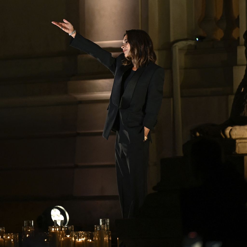 Victoria Beckham bei ihrer Fashion Show, Paris Fashion Week, September 2024