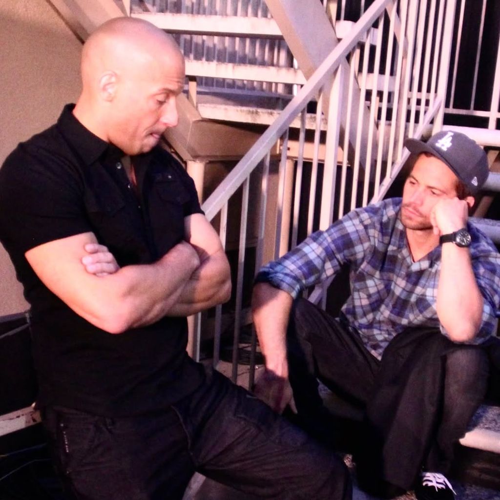 Vin Diesel und Paul Walker