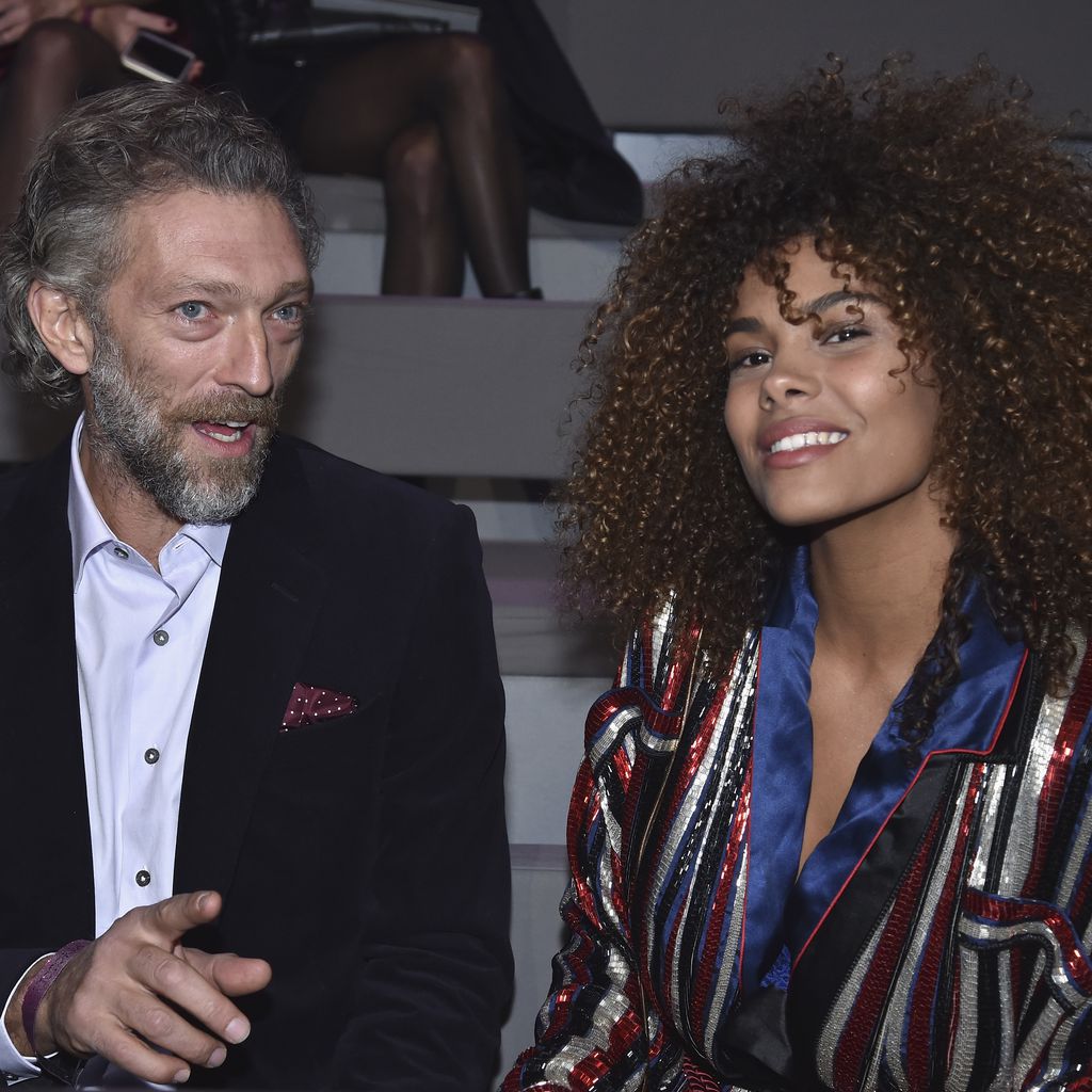 Vincent Cassel und Tina Kunakey im November 2018