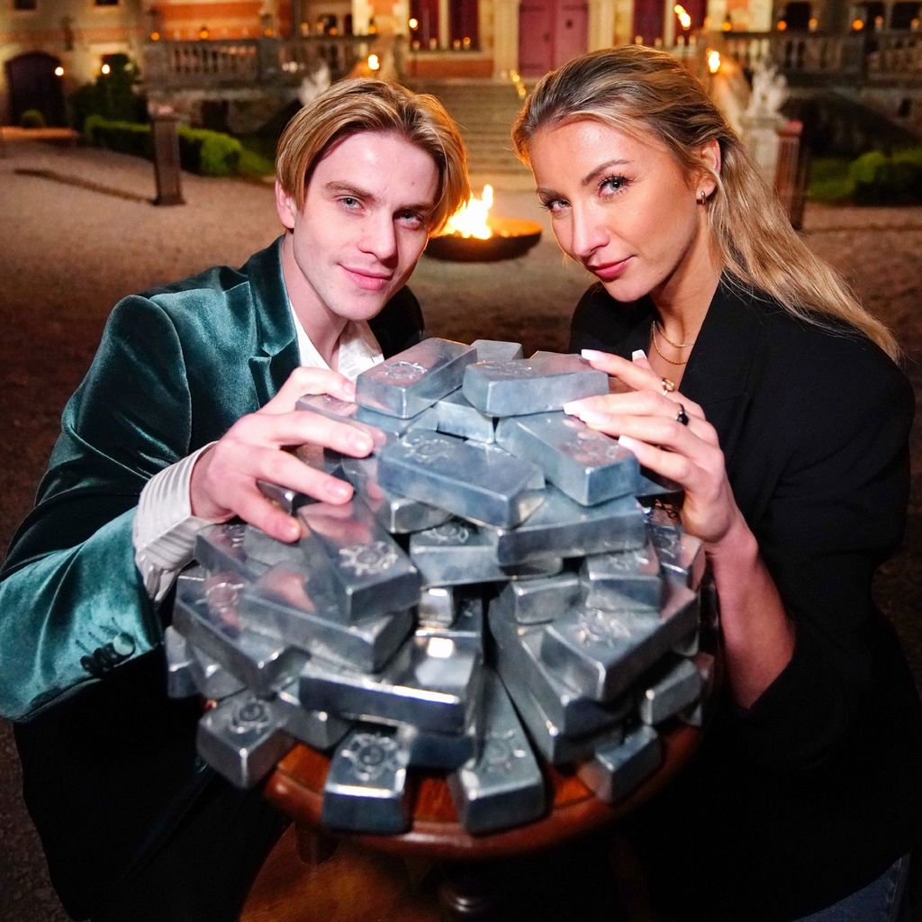 Vincent Gross und Anna-Carina Woitschack, "Die Verräter"-Sieger