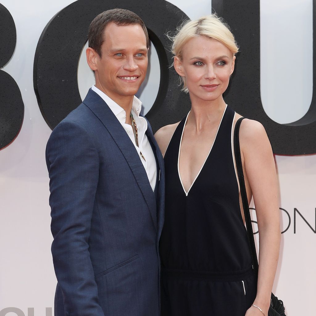 Vinzenz Kiefer und seine Ehefrau Masha Tokareva bei der Premiere von "Jason Bourne" in London