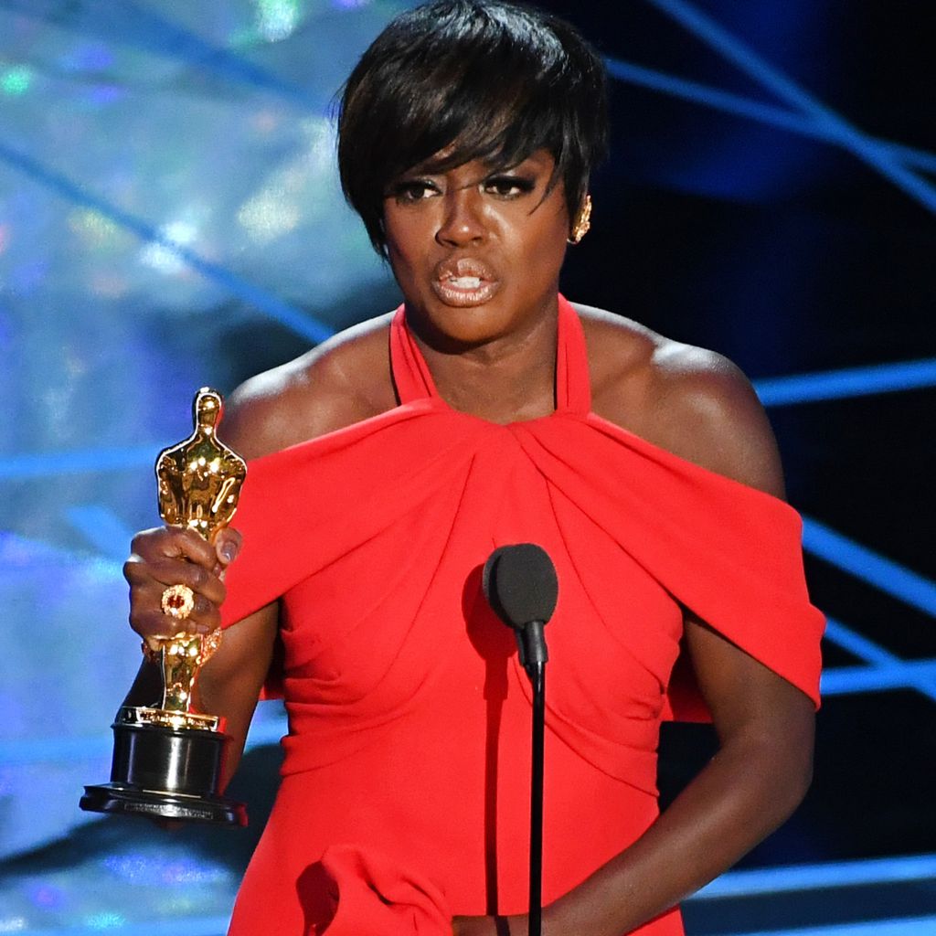 Viola Davis bei der Oscar-Verleihung in Hollywood 2017