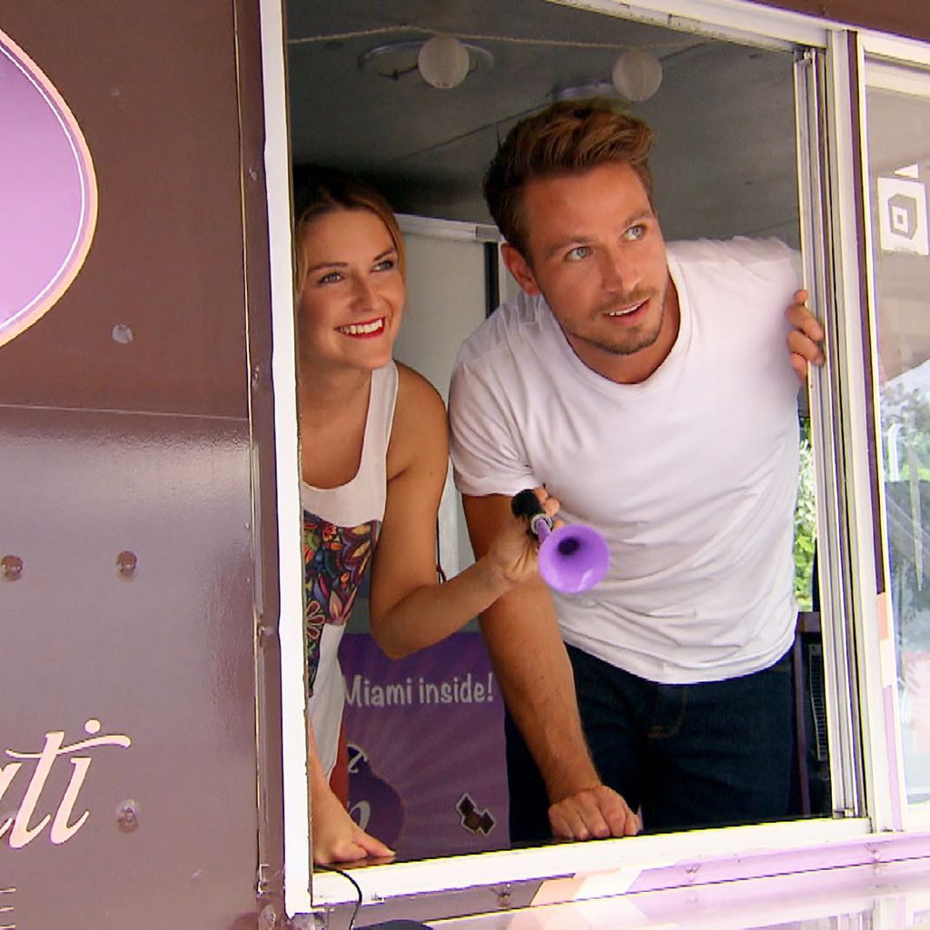 Viola Kraus und Sebastian Pannek bei "Der Bachelor"