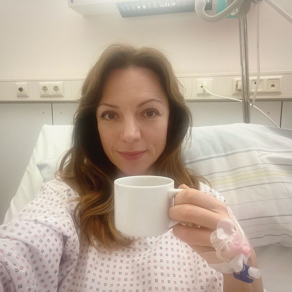 Viola Wedekind im Krankenhaus