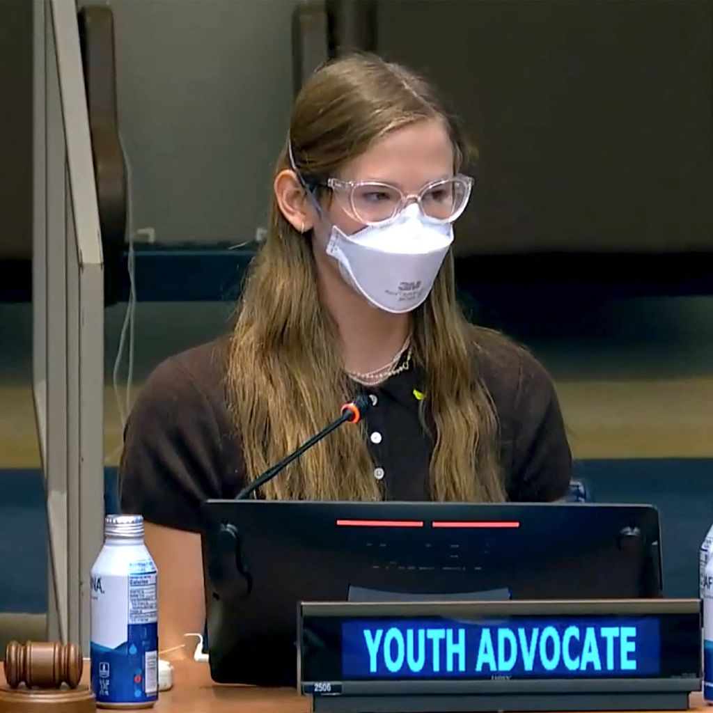 Violet Affleck, September 2025