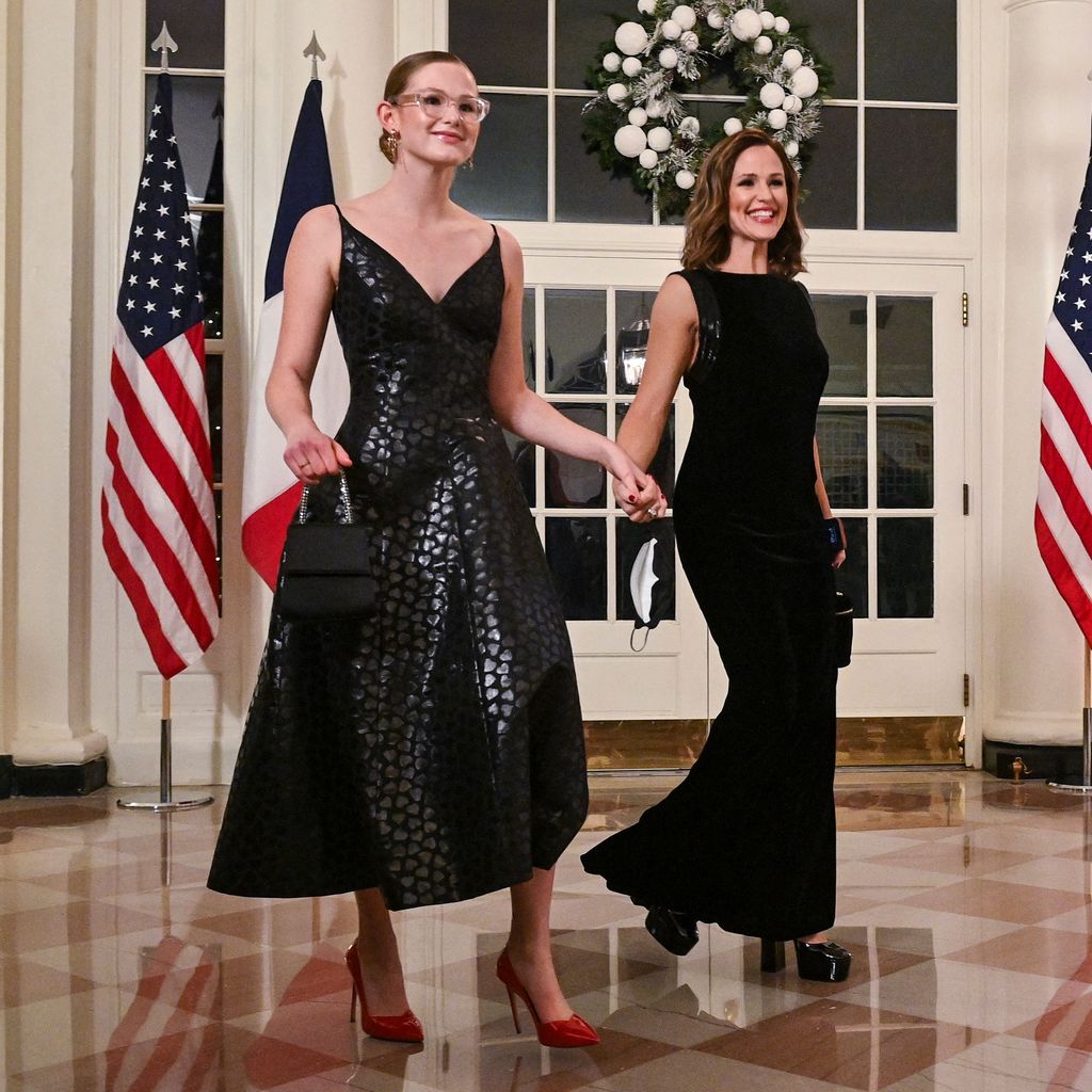Violet Affleck und Jennifer Garner zu Besuch im Weißen Haus