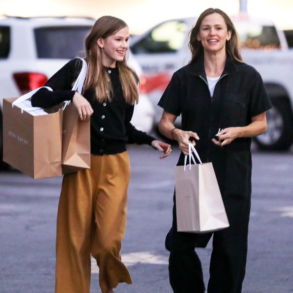 Jennifer Garner und Tochter Violet im November 2019