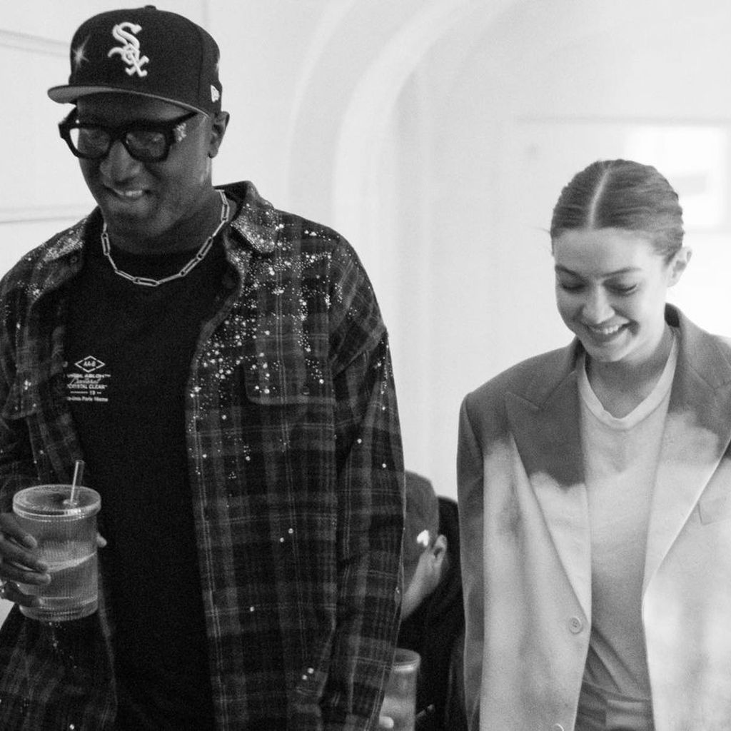 Virgil Abloh und Gigi Hadid