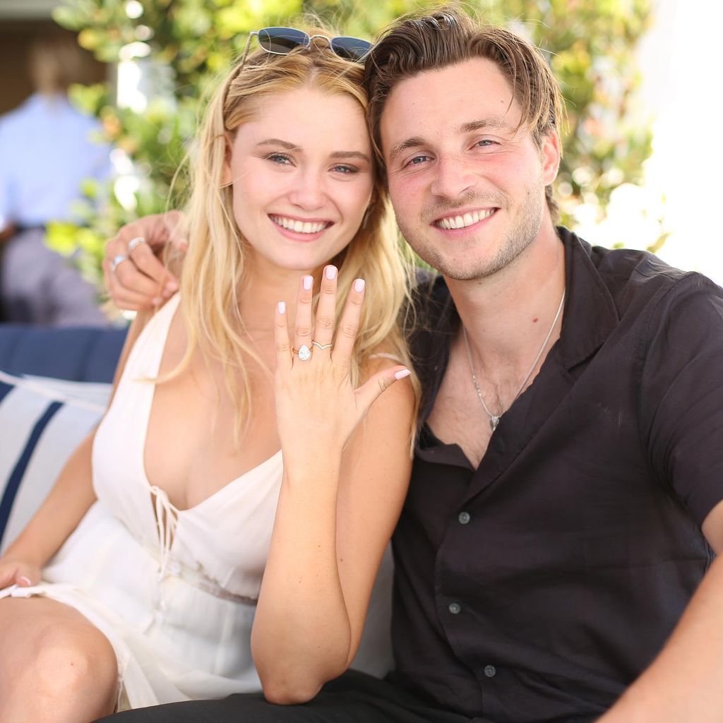 Virginia Gardner und Jed Elliott