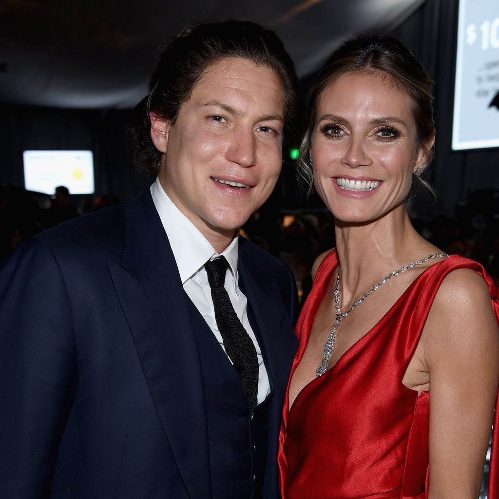 Vito Schnabel und Heidi Klum, 2017
